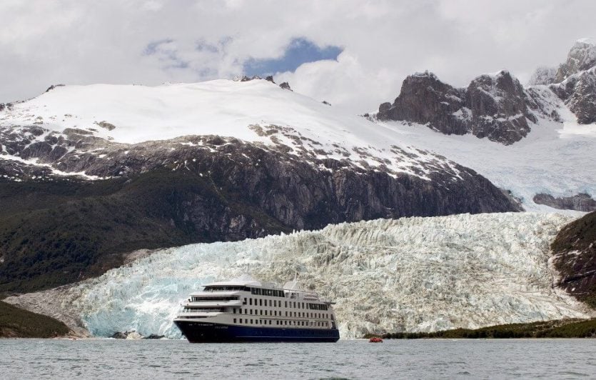 Kreuzfahrtschiffs von Australis chilenischen fjorde